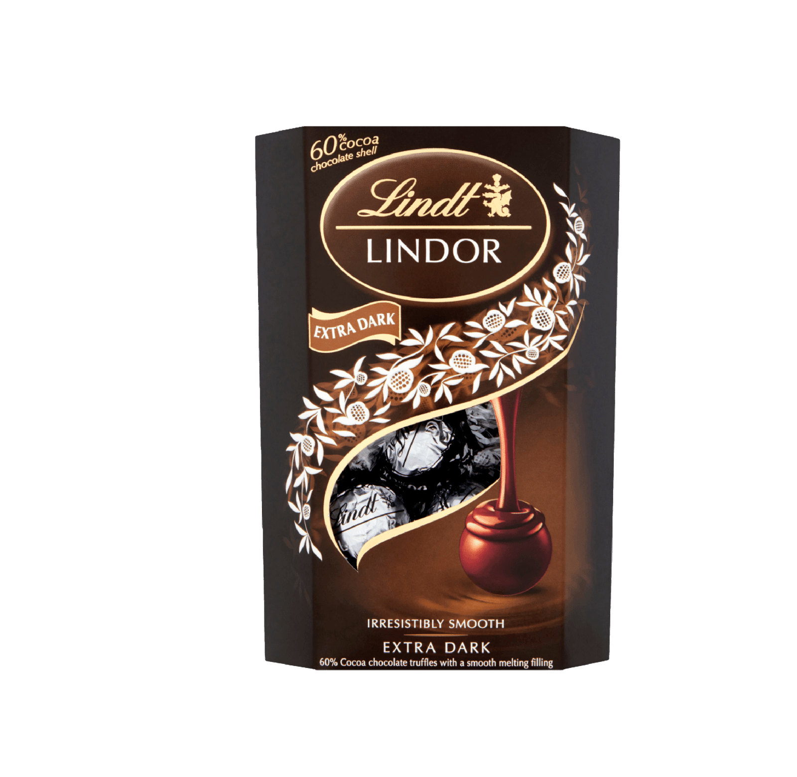 LINDOR CORNET DARK 60% COCOA 200G X 12