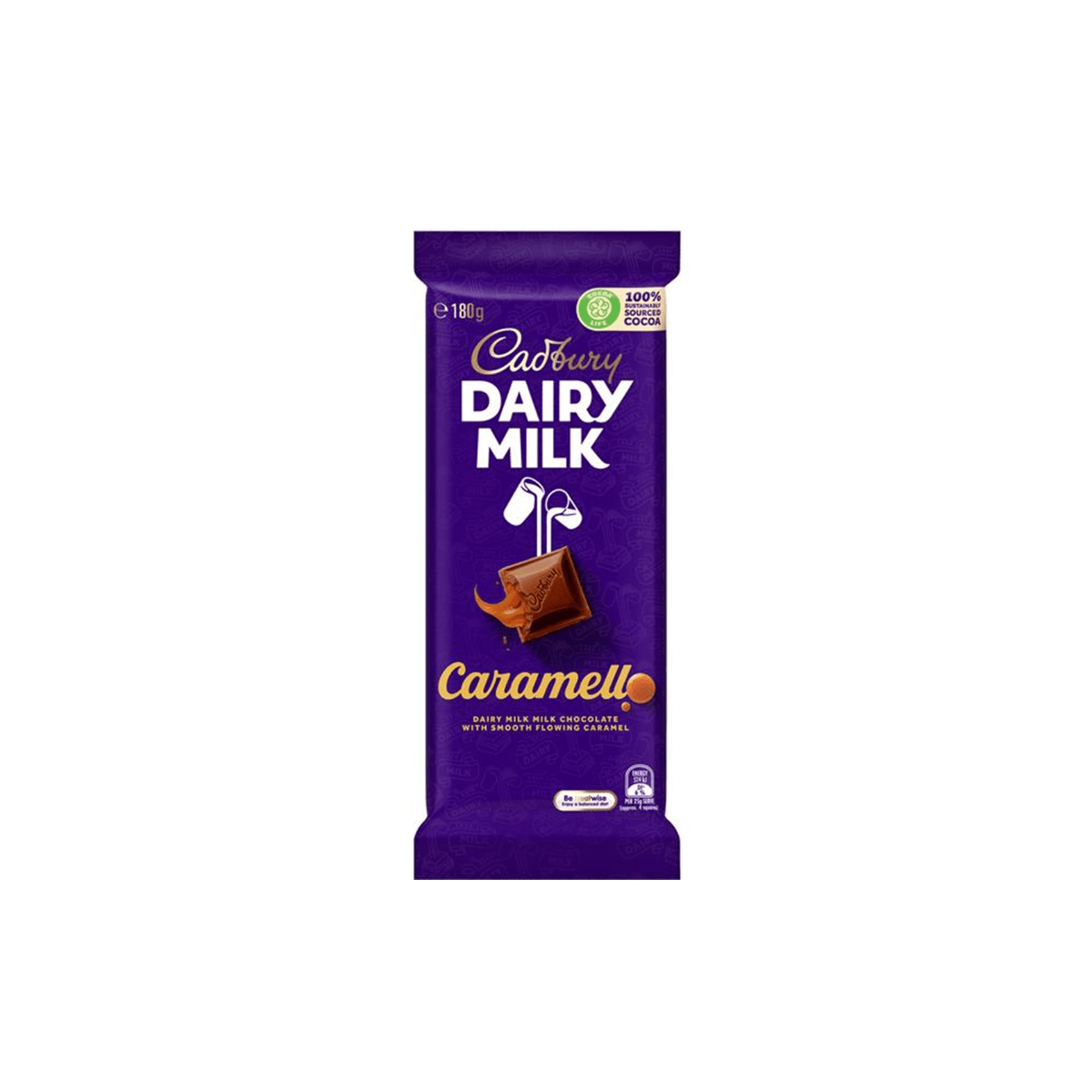 Cadbury Dairy Milk Caramello 180g X 15