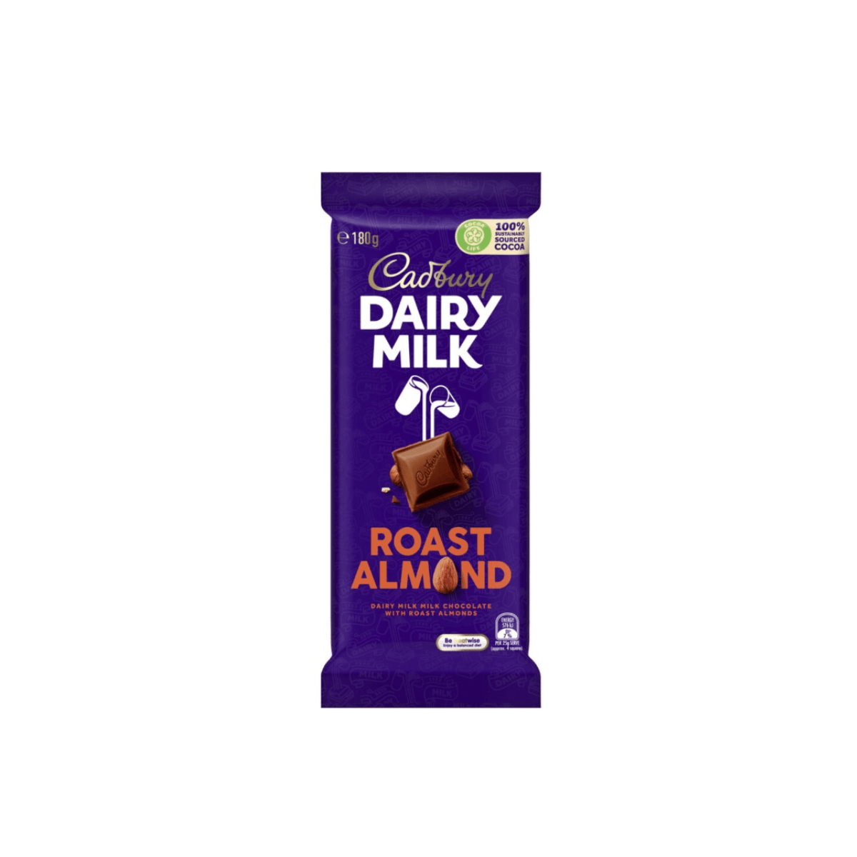 Cadbury Dairy Milk Roast Almond 180g X 14