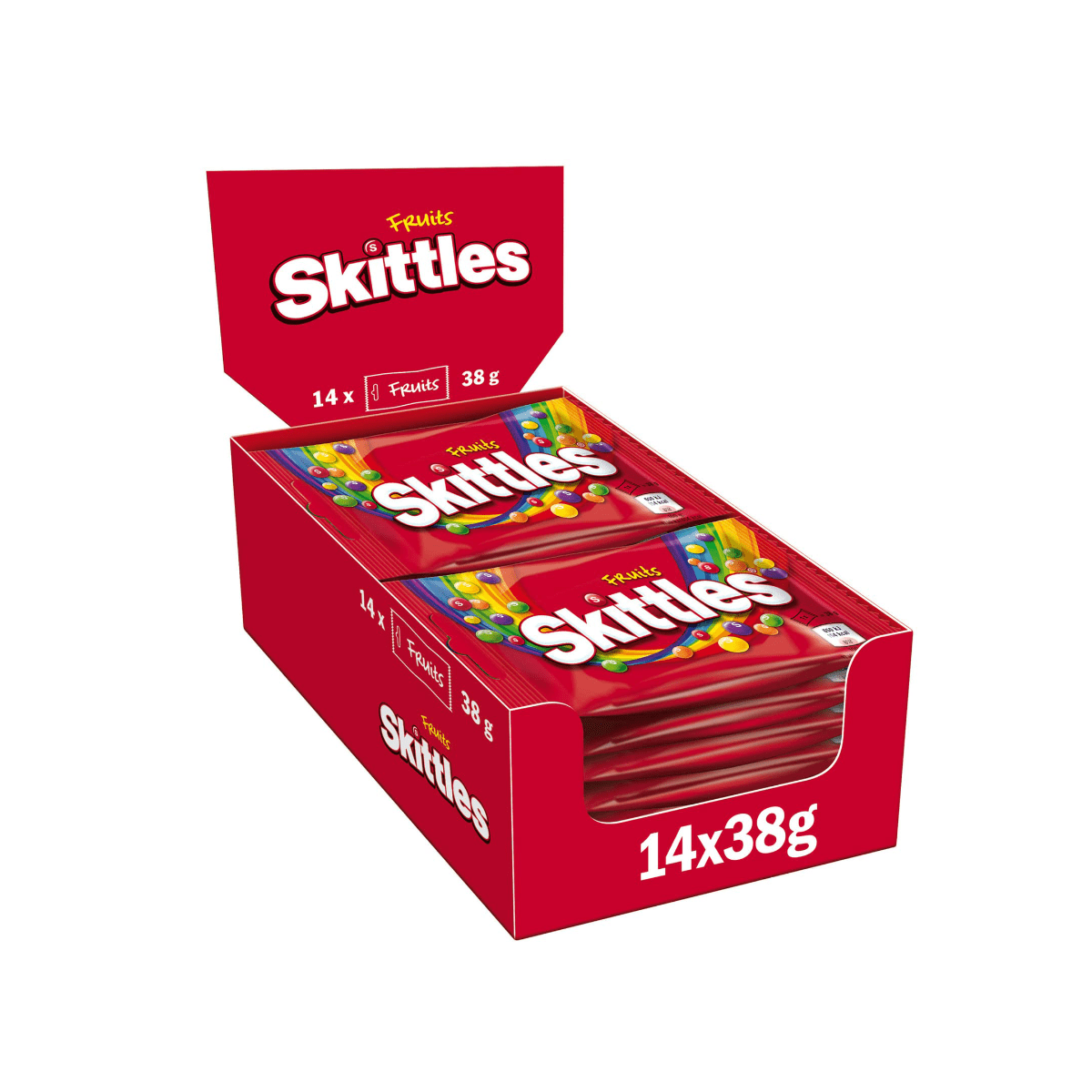 SKITTLES FRUITS 38G X 14