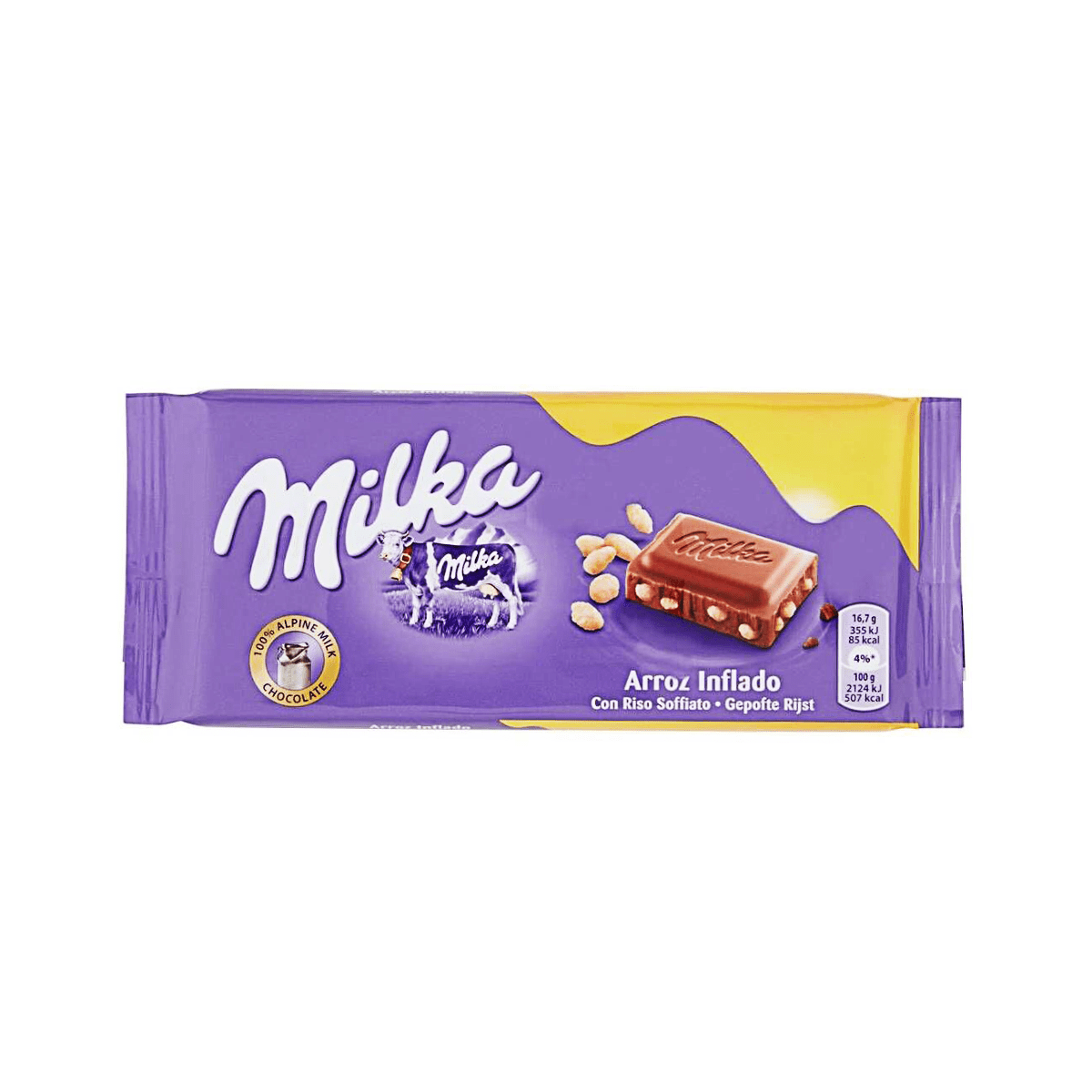 MILKA RICE CRISP 100G x 20