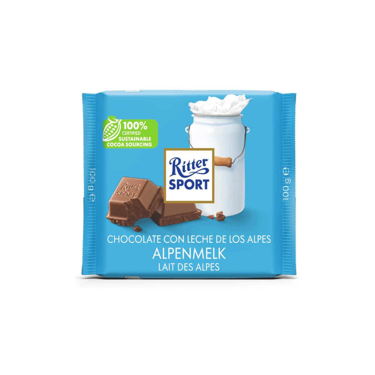 RITTER SPORT ALPINE MILK 100G X 12