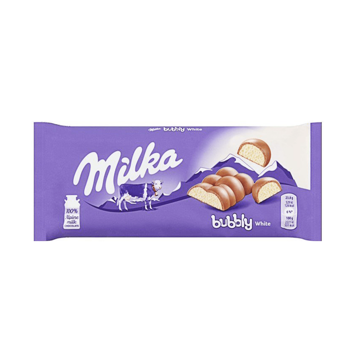 MILKA BUBBLY 93G x 64