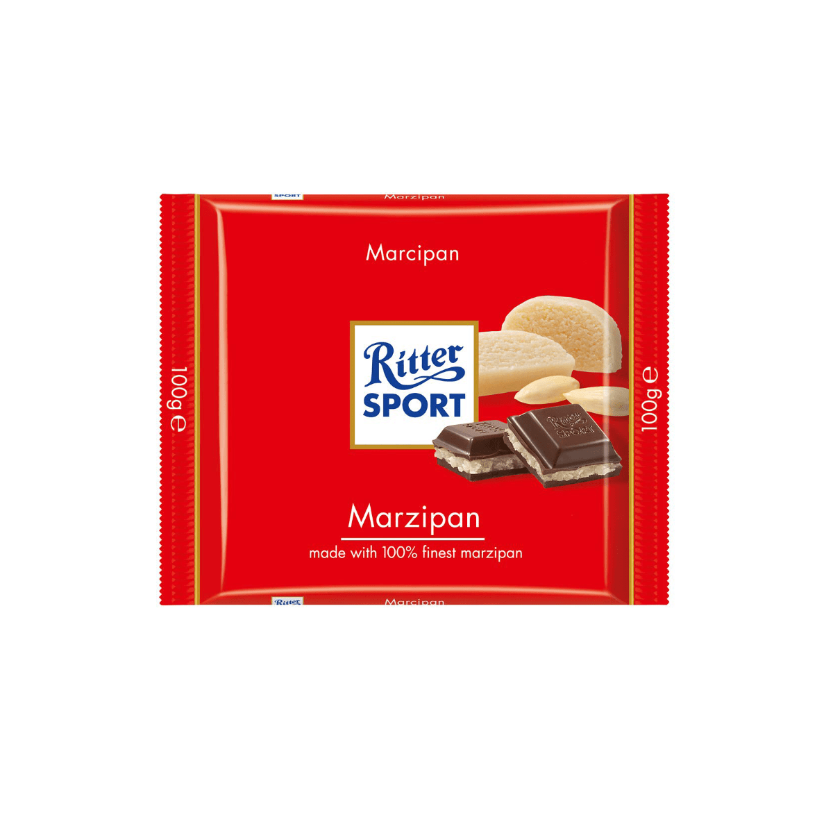 RITTER SPORT MARZIPAN 100G X 12