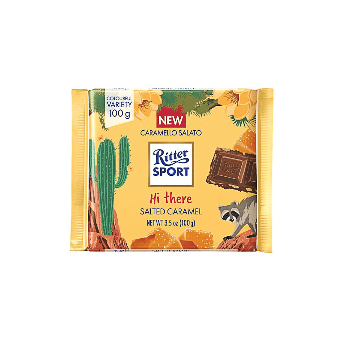 RITTER SALTED CARAMEL HI THERE 100G X 12