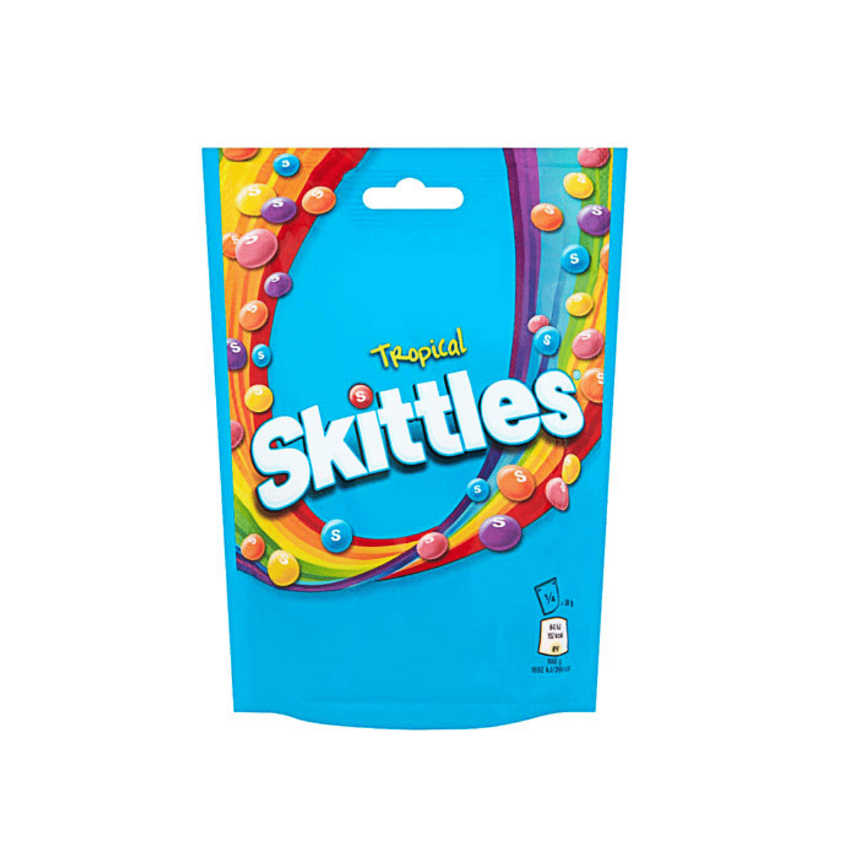 SKITTLES TROPICAL POUCH BAG 152G X 15