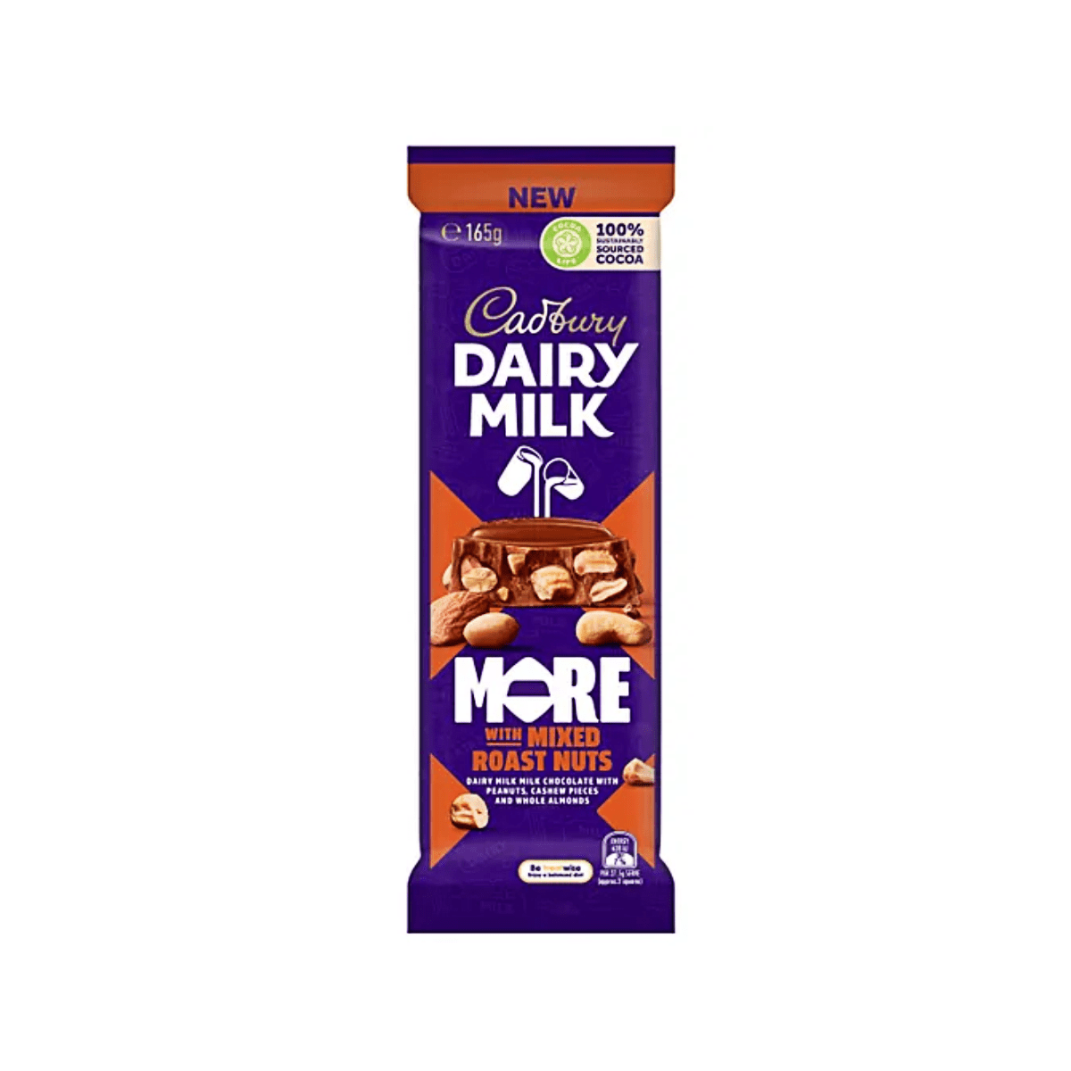 Cadbury D/M More W/Mix Roast Nuts 165g X 11