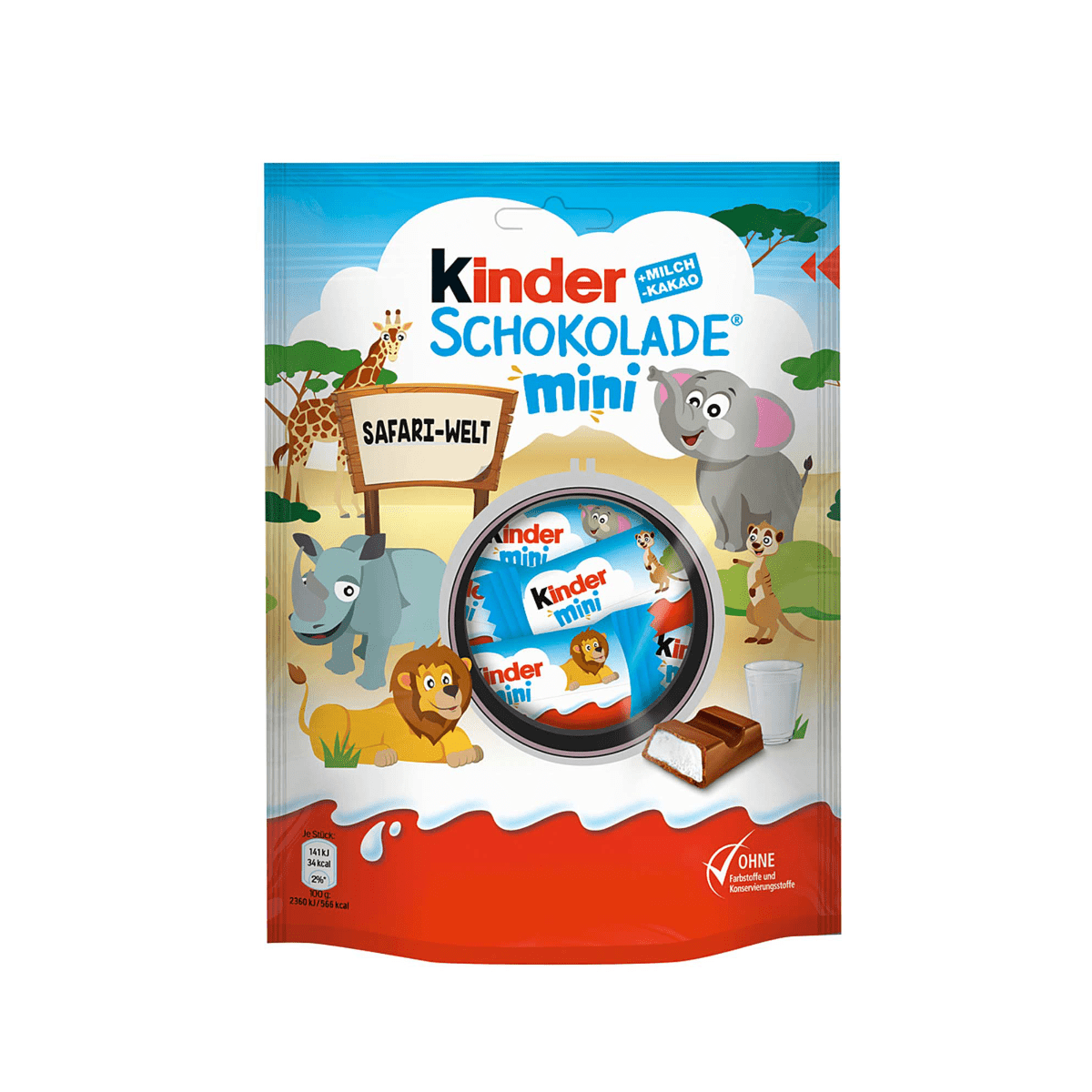 KINDER SCHOKOLADE MINI 120G X 16