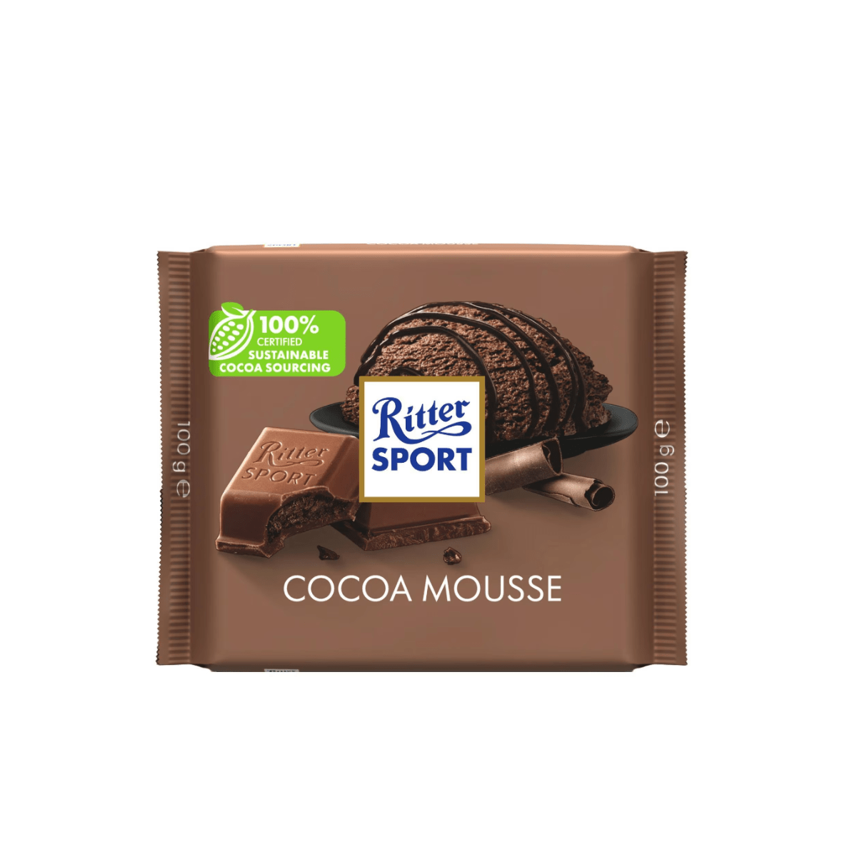 RITTER SPORT CACAO MOUSSE 100G X 11