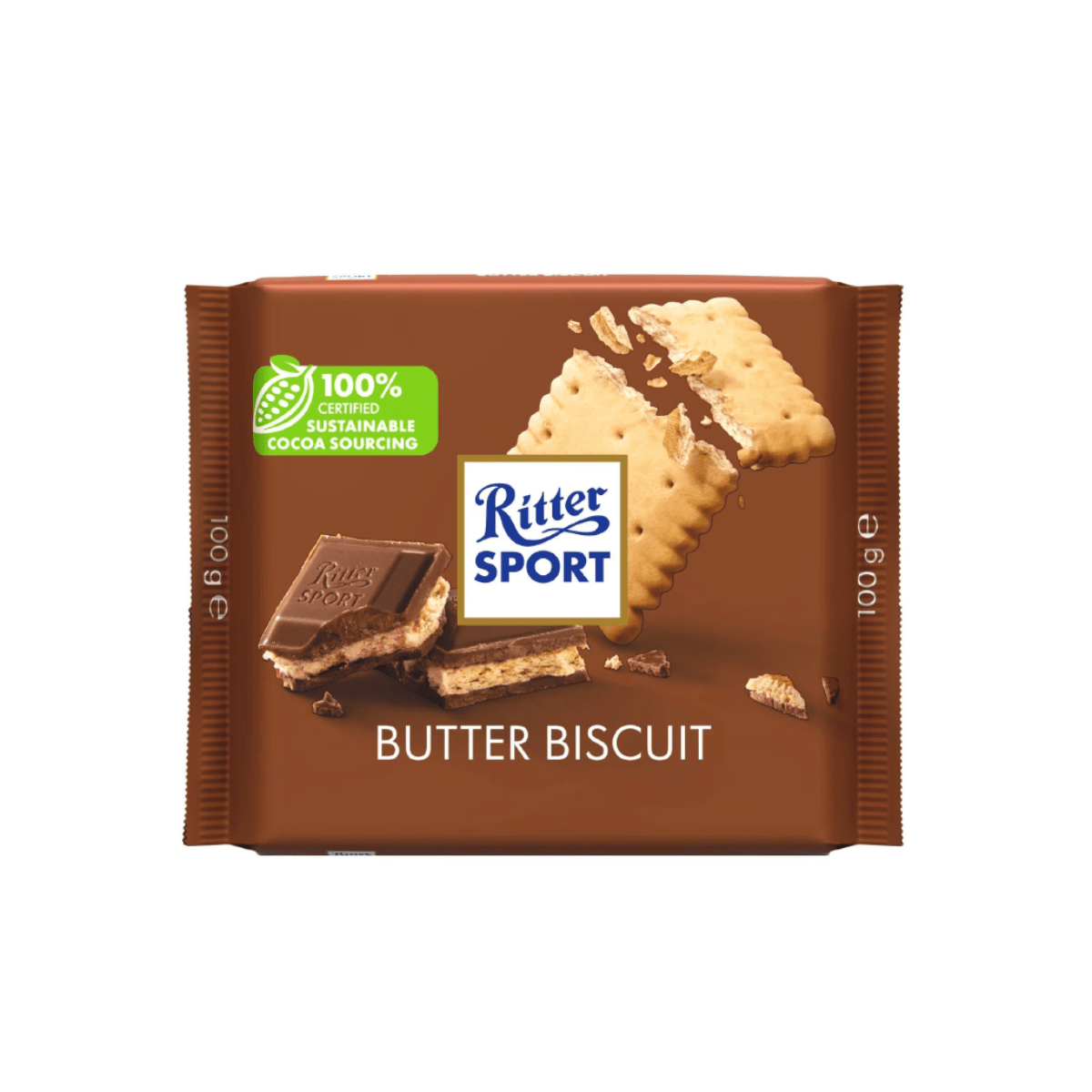 RITTER SPORT BUTTER BISCUIT 100G X 11