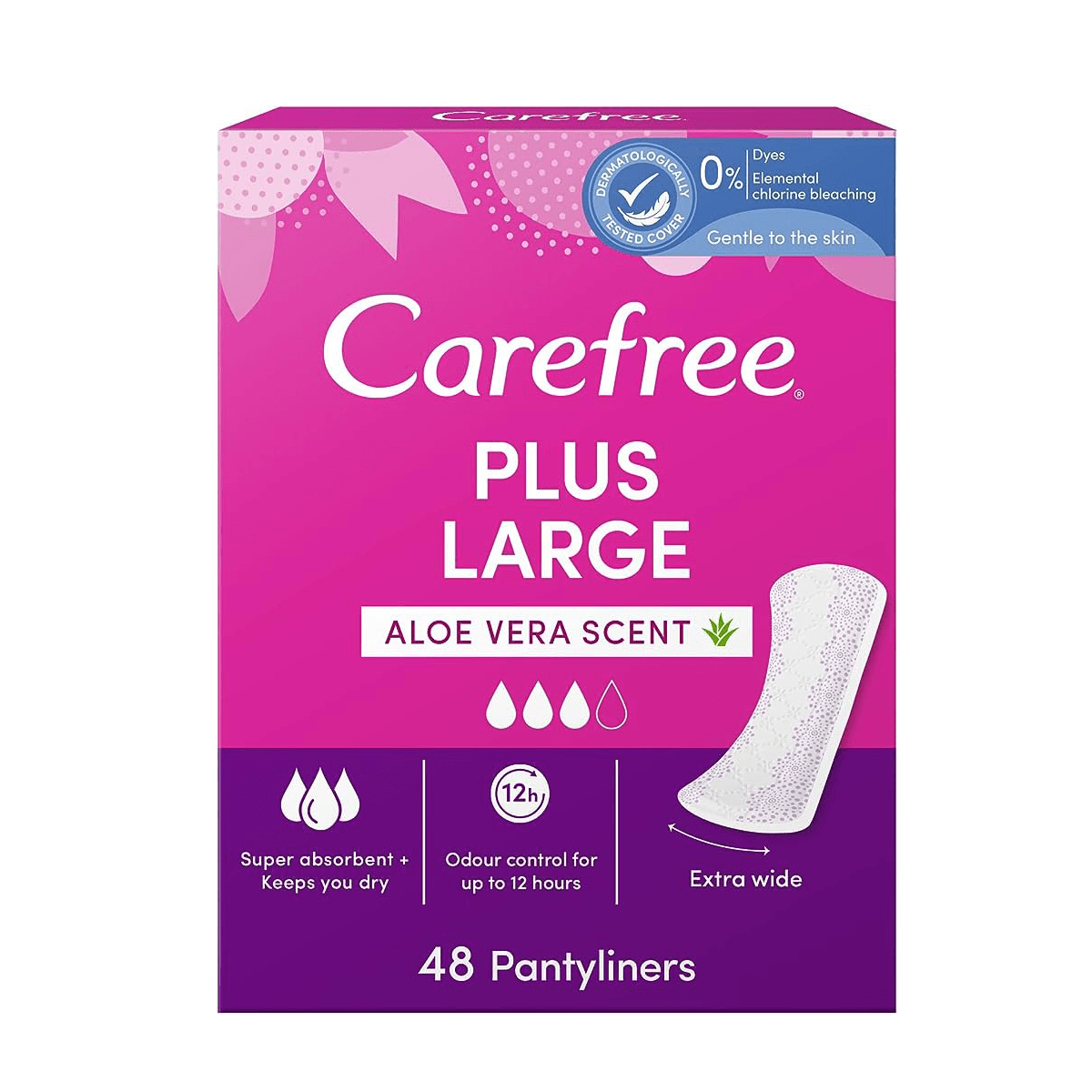 Carefree Plus Large 48pcs