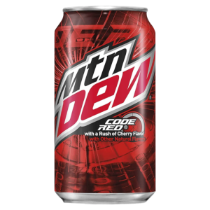 Mountain Dew Code Red 355ml - Falcon Gallant