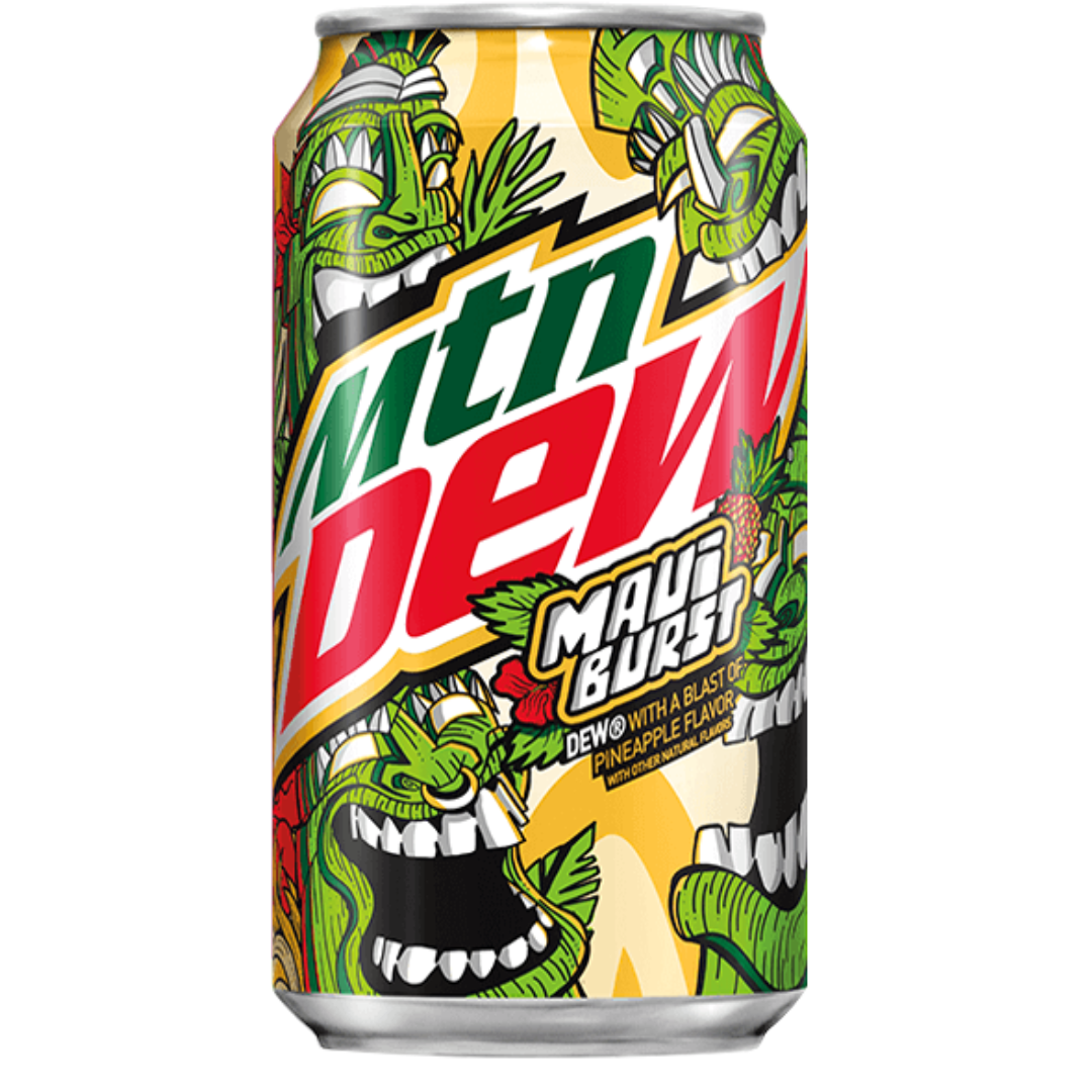 Mountain Dew Maui Burst 355ml